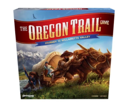 Oregon trail board game cross a river youtube